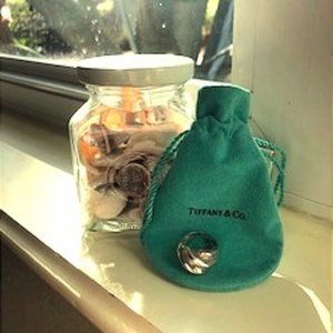 Sterling silver and gold ring